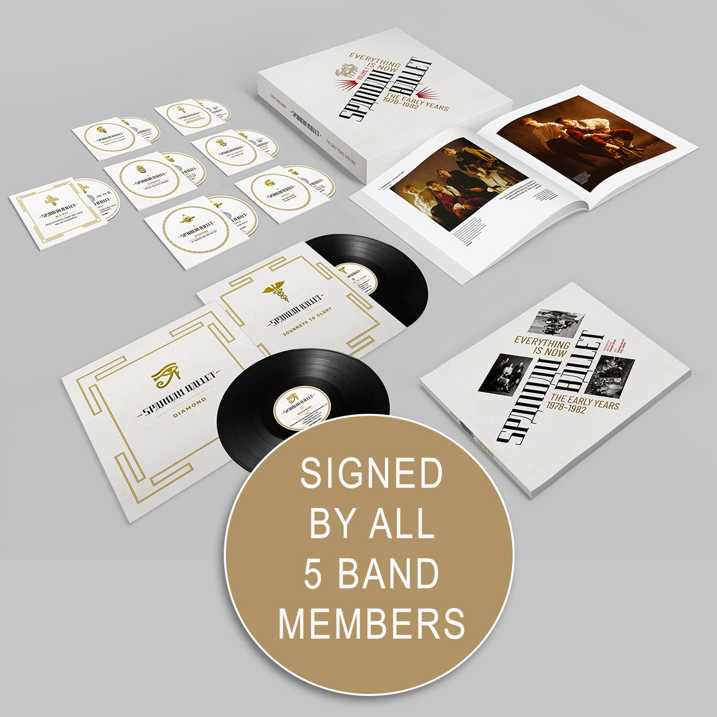 SPANDAU BALLET 旧規格　未開封 Everything Is Now - Vol 1: 1978-1982 Box Set & Signed Print