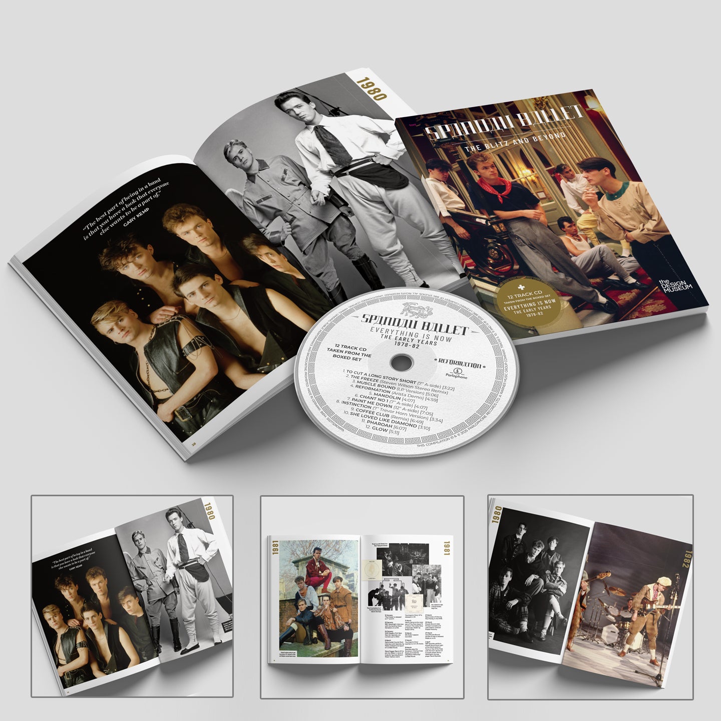 Spandau Ballet: The Blitz and Beyond Zine and CD - Spandau Ballet