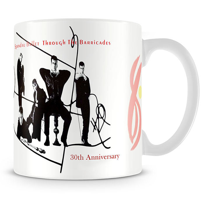 Spandau Ballet - Through The Barricades Anniversary Mug