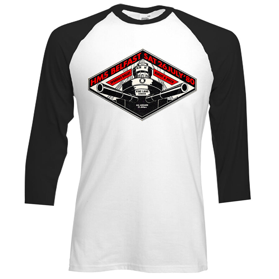 Spandau Ballet - HMS Belfast Baseball Shirt