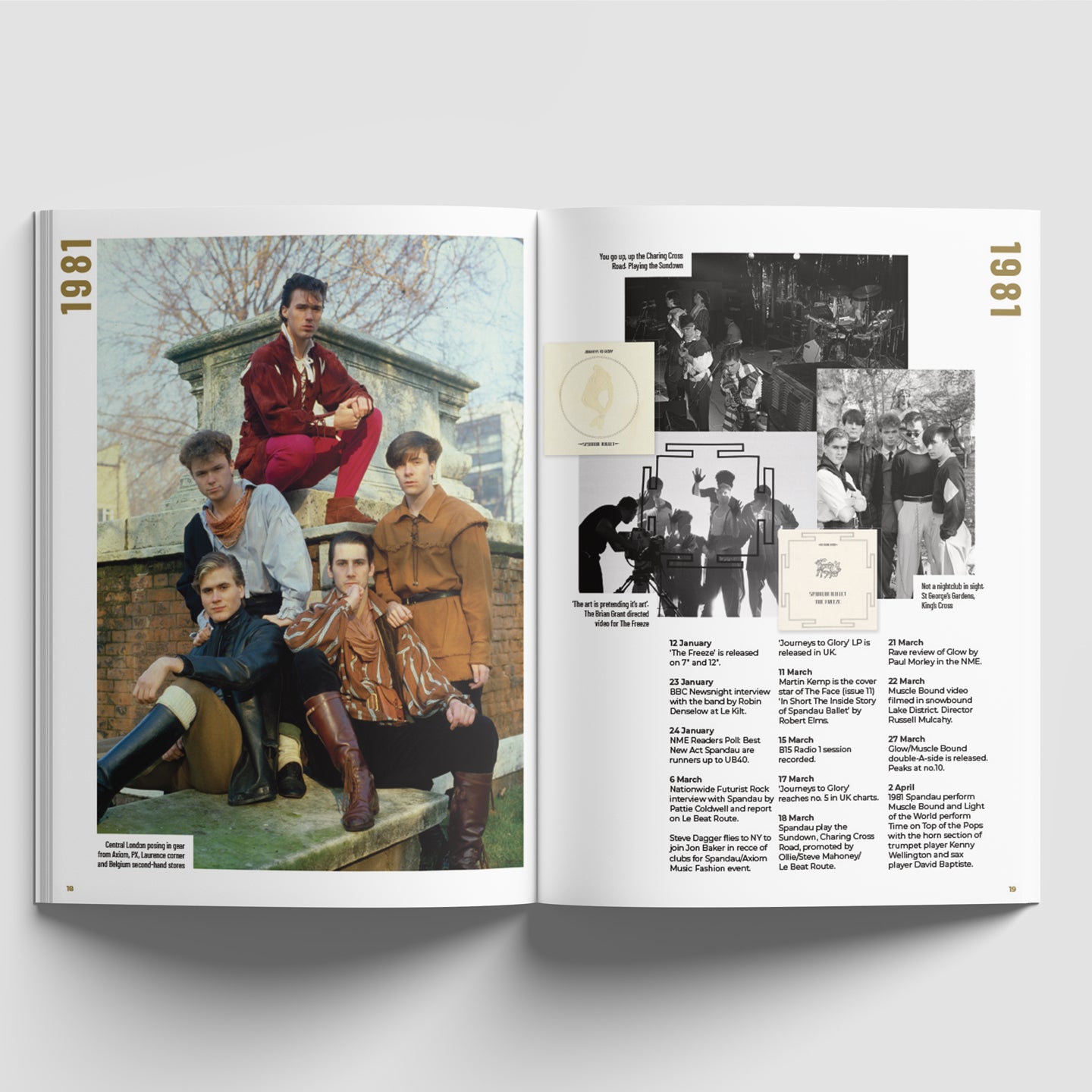 Spandau Ballet - Spandau Ballet: The Blitz and Beyond Zine and CD
