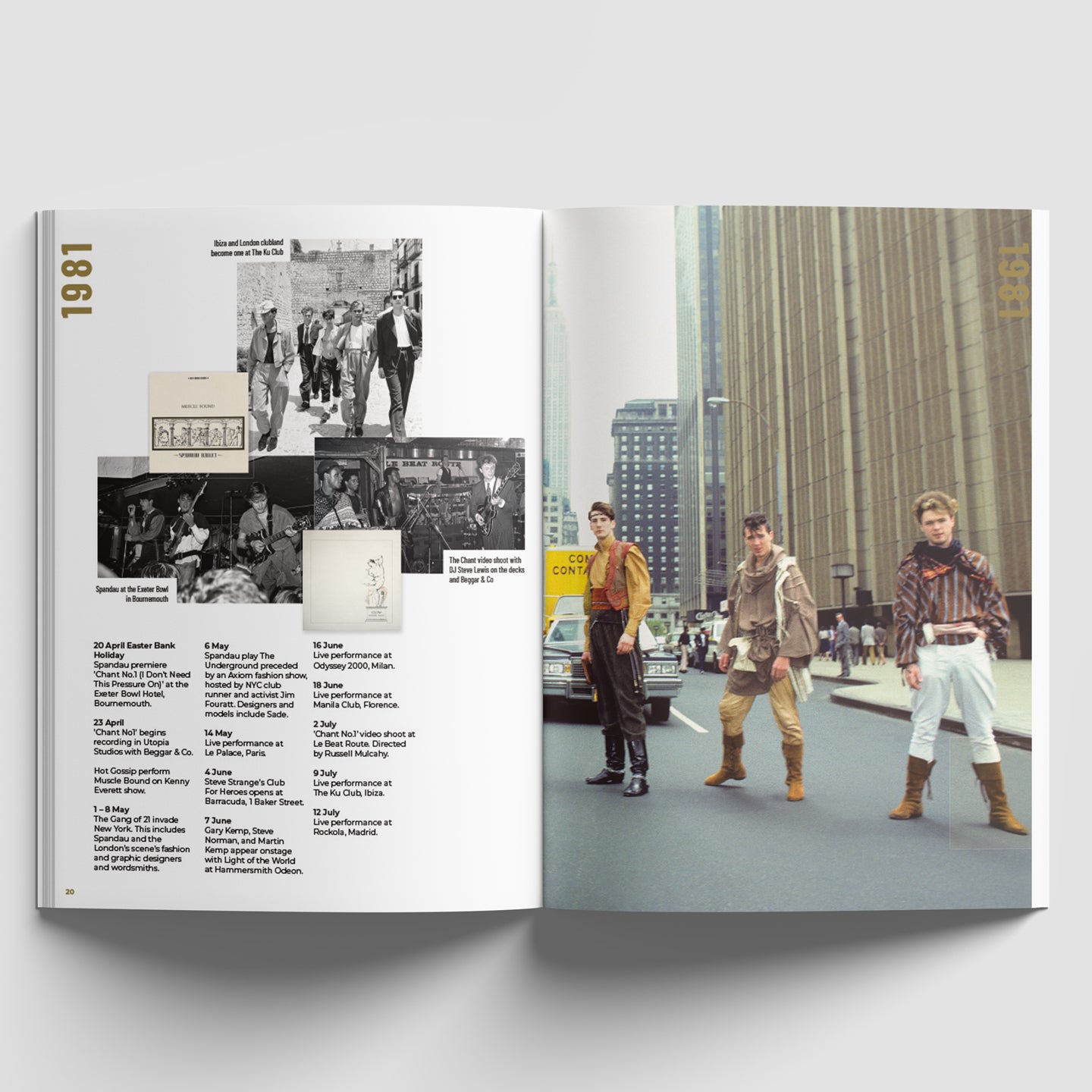 Spandau Ballet - Spandau Ballet: The Blitz and Beyond Zine and CD