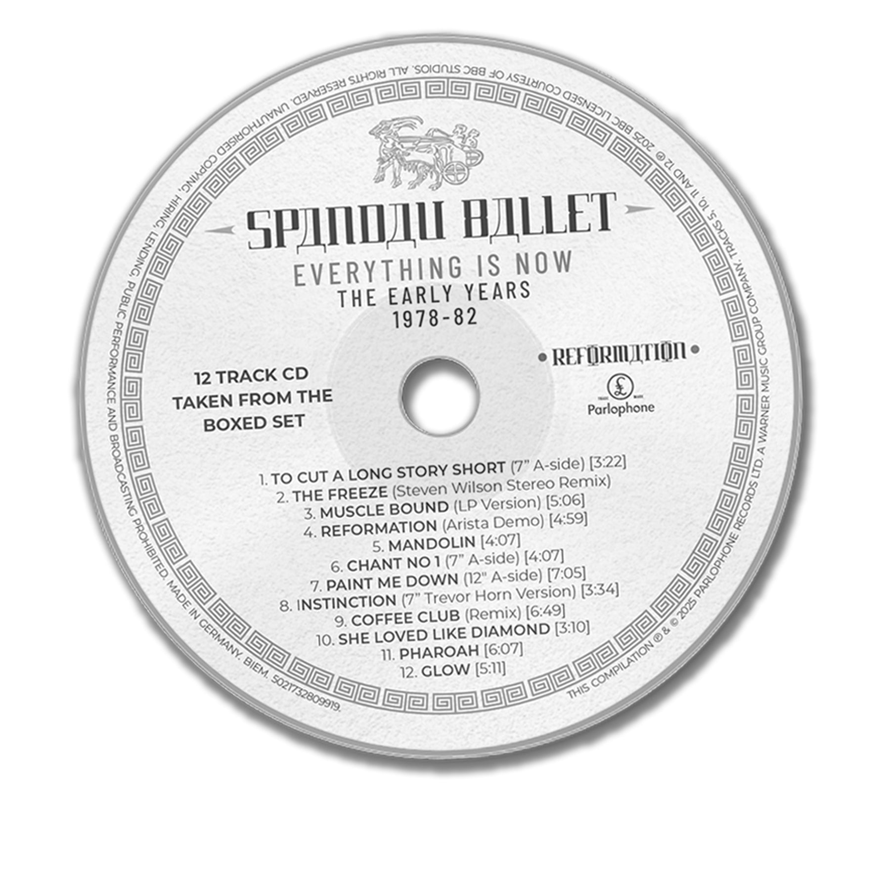 Spandau Ballet - Spandau Ballet: The Blitz and Beyond Zine and CD