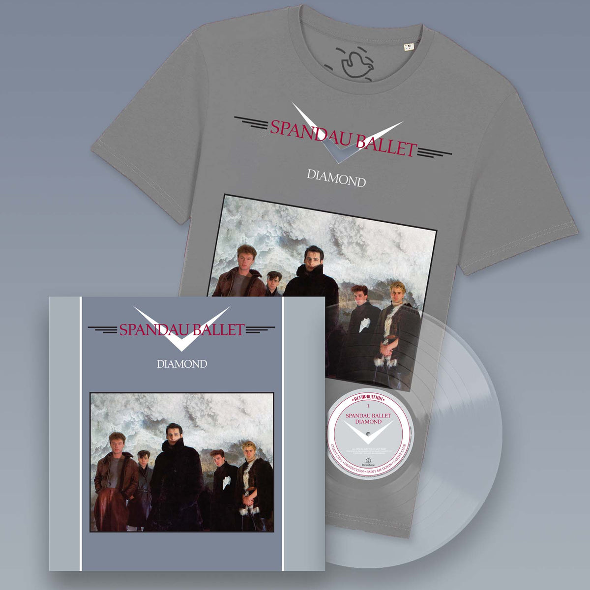 Diamond Clear Vinyl & Tee Bundle
