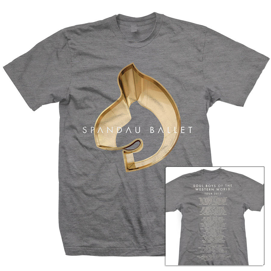 Spandau Ballet - Album Tour Unisex T-Shirt (Tour Dates)