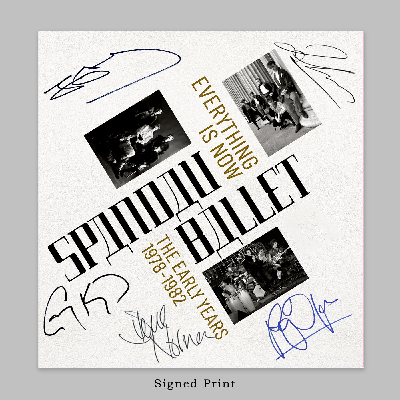 Everything Is Now - Vol 1: 1978-1982 Box Set & Signed Print