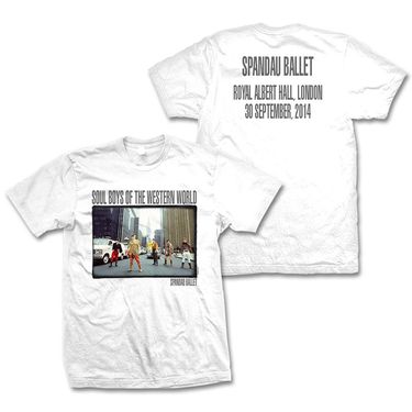 Spandau Ballet - Soul Boys Of The Western World Exclusive Albert Hall T-Shirt