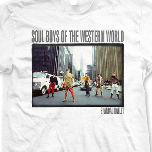 Spandau Ballet - Soul Boys Of The Western World Exclusive Albert Hall T-Shirt