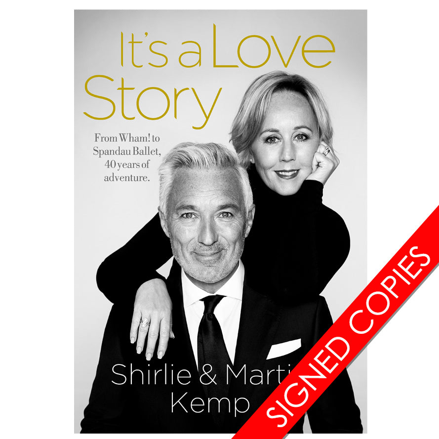 Martin Kemp - It's A Love Story Signed Copies