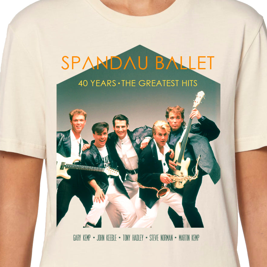 Spandau Ballet - 40 Years Greatest Hits Unisex T-Shirt