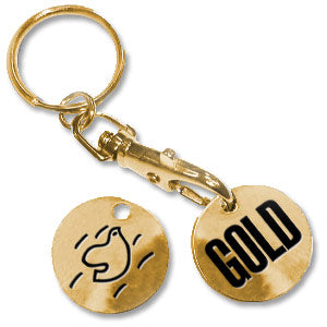 Spandau Ballet - Spandau Ballet GOLD Trolley Token Keyring